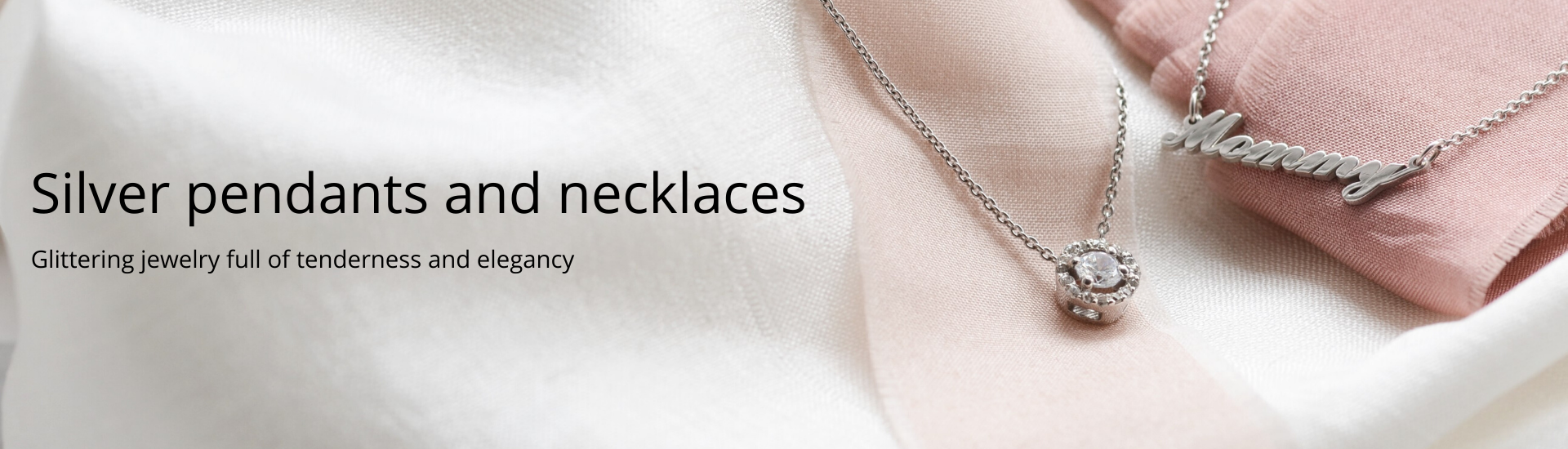 SILVER PENDANTS AND NECKLACES