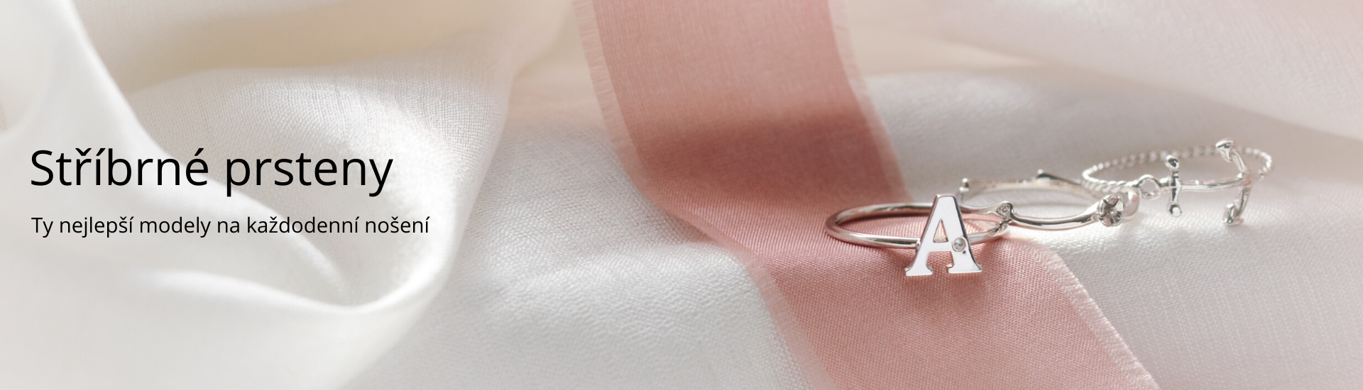 STRIBRO PRSTENY
