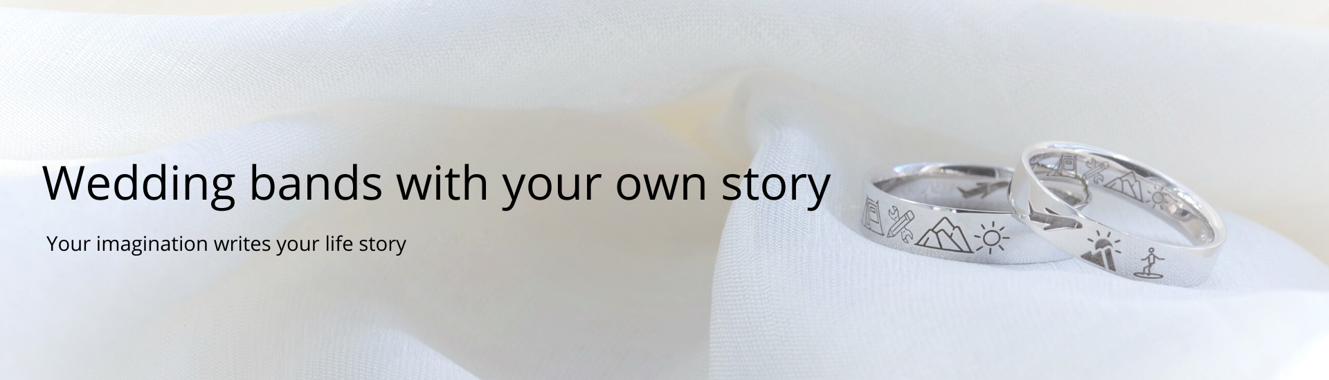 Wedding rings with your own design