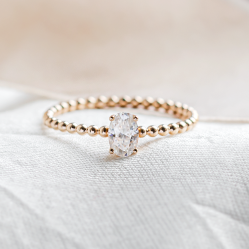 Moissanite jewelry