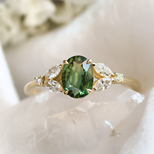 Engagement Rings with Gemstones