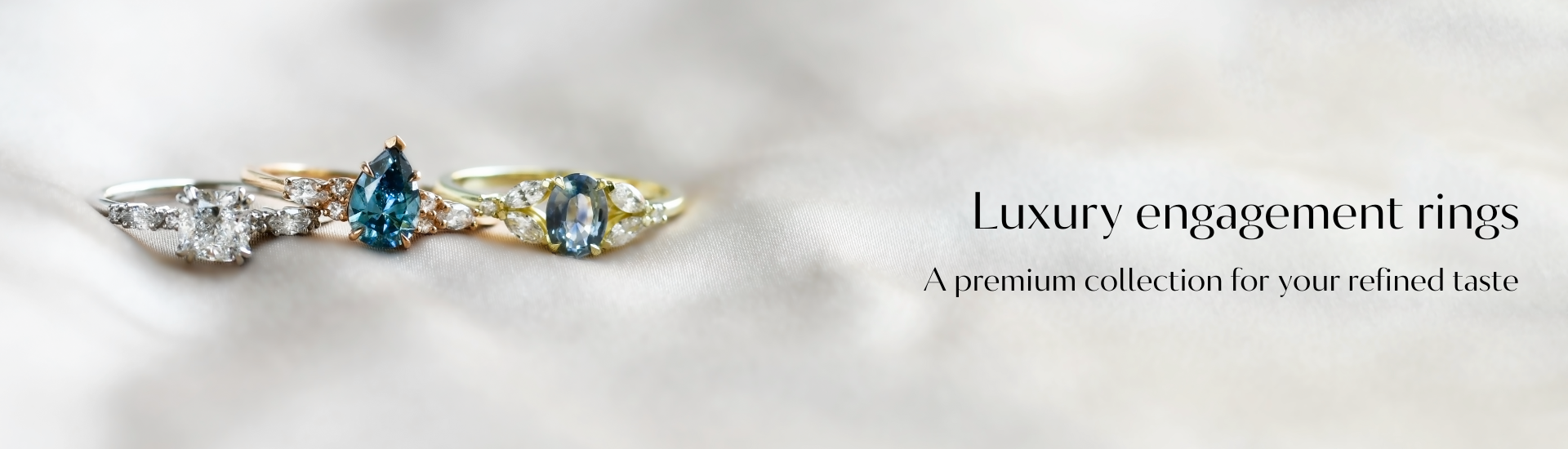 Luxury engagement rings
