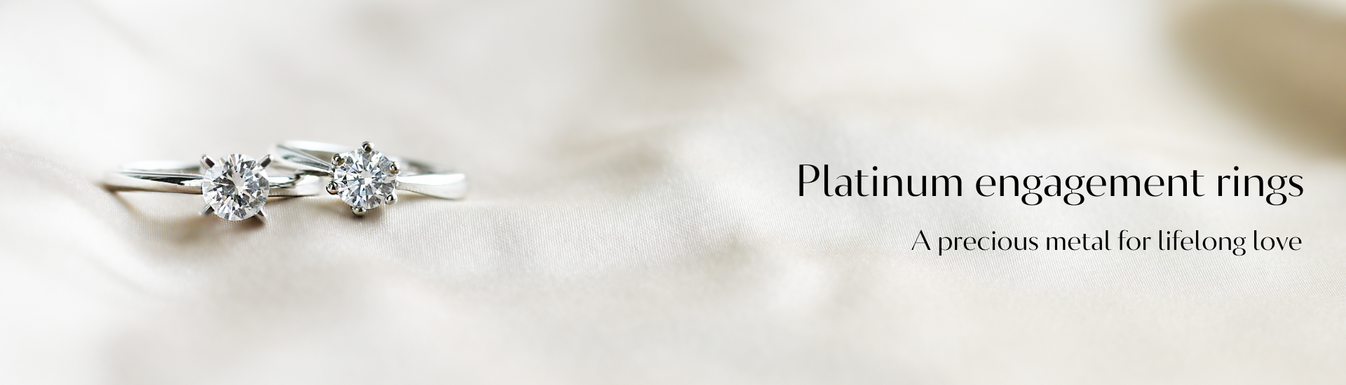 Platinum engagement rings