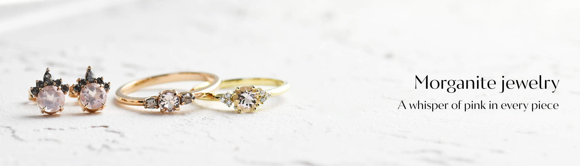 Morganite jewelry