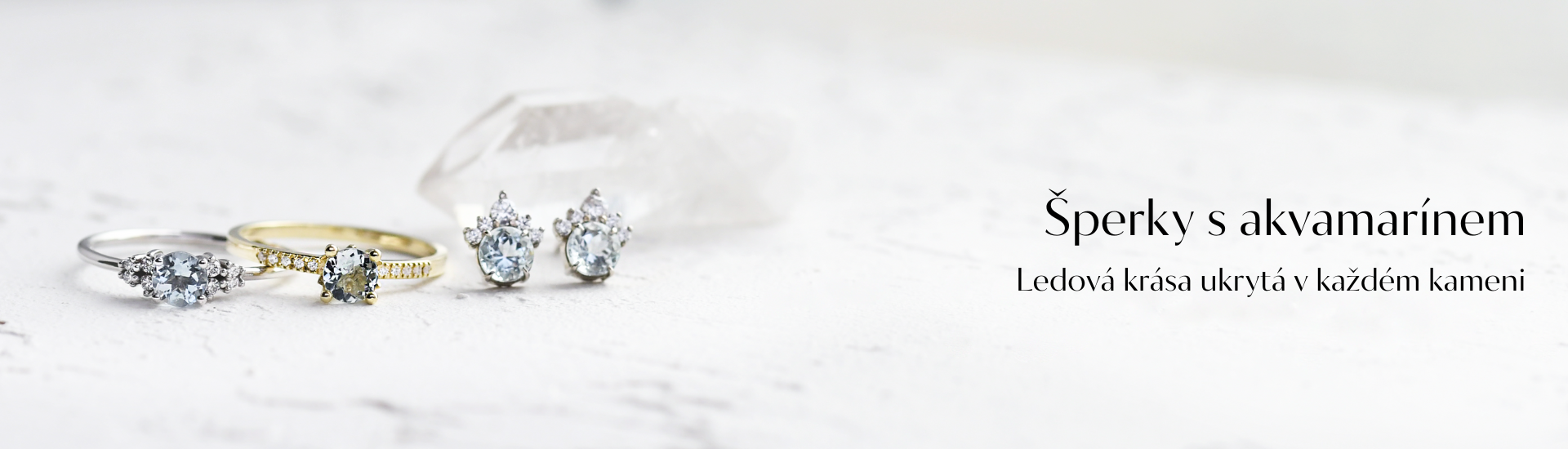 Šperky s akvamarínem