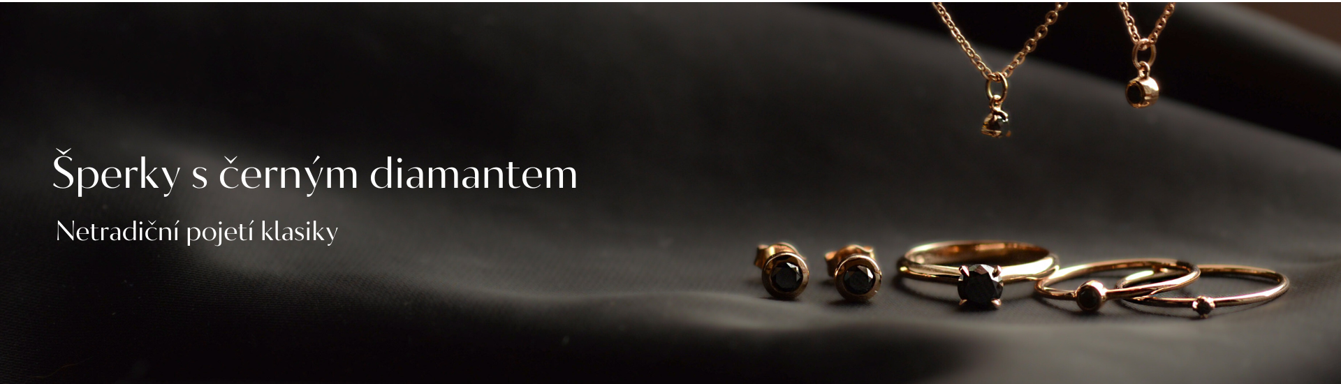 Šperky s černým diamantem