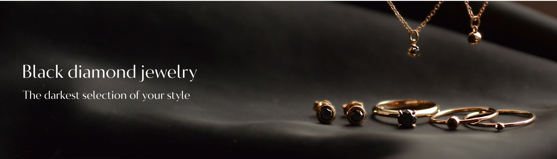 Black diamond jewelry