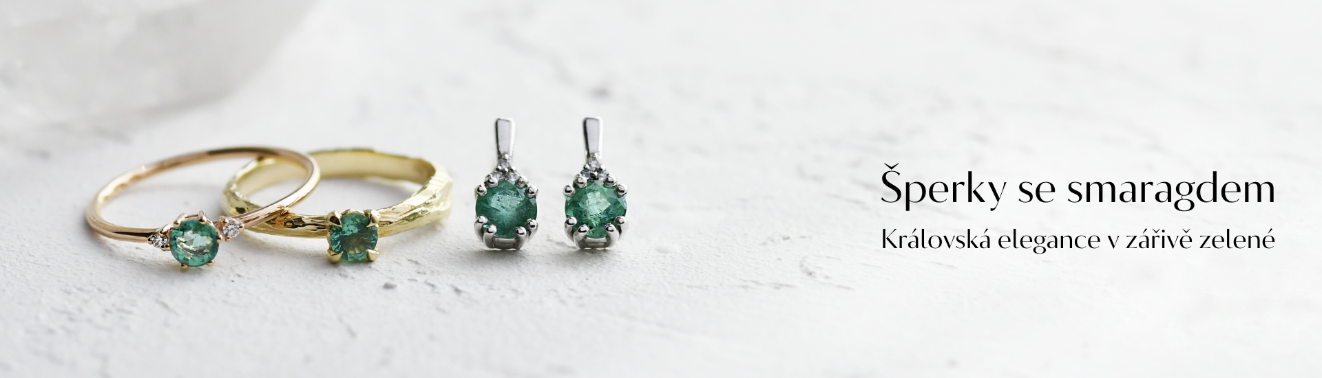 Šperky se smaragdem