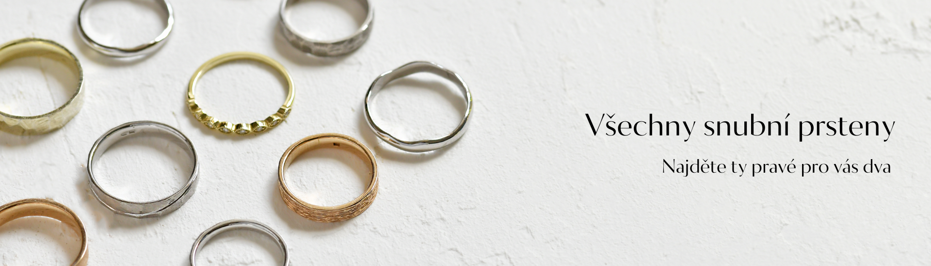 VŠECHNY SNUBNI PRSTENY