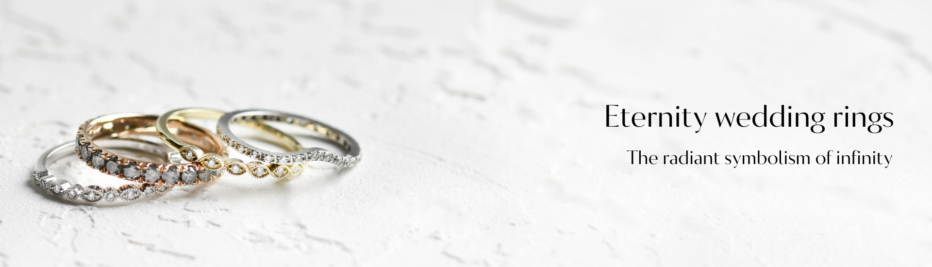 Eternity wedding rings