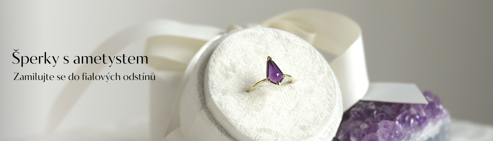 Šperky s ametystem