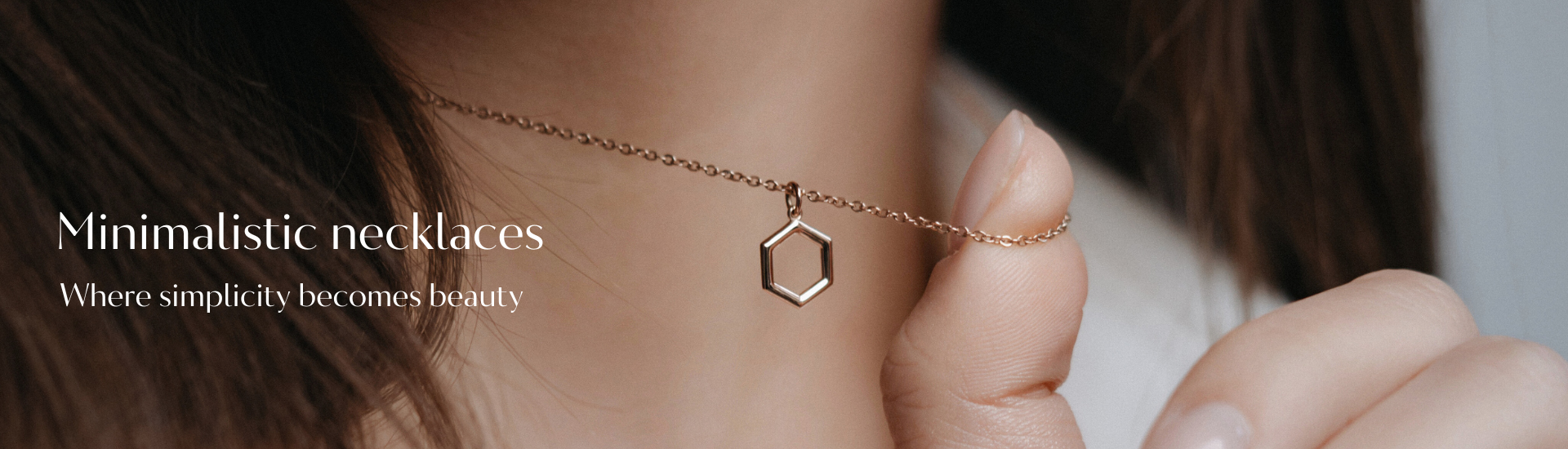 Minimalist necklaces