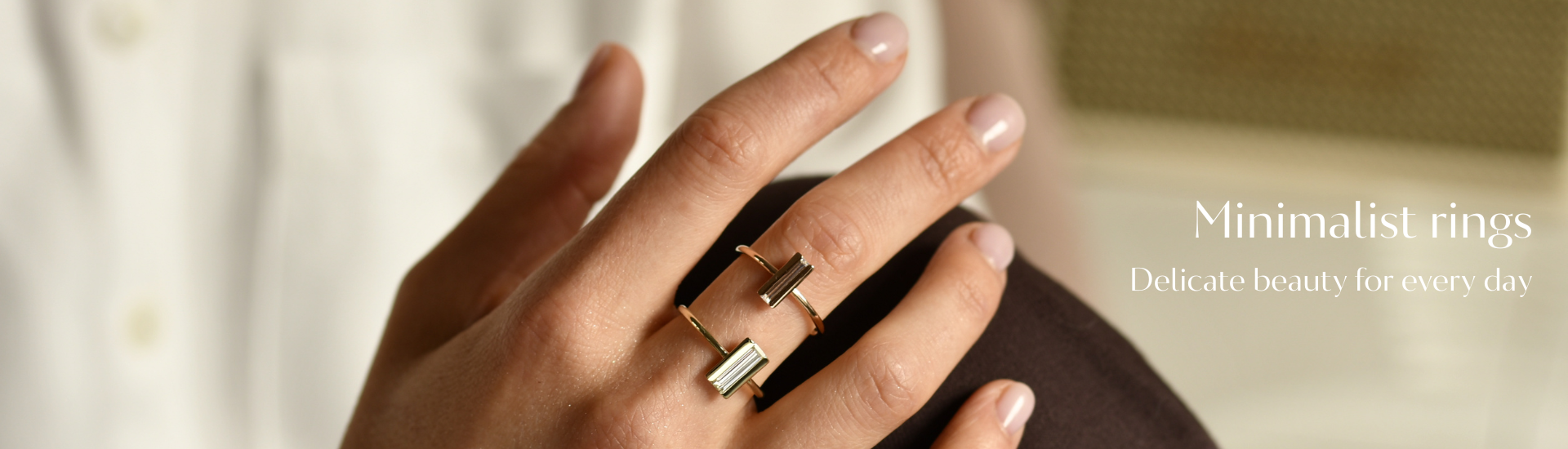 Minimalist rings