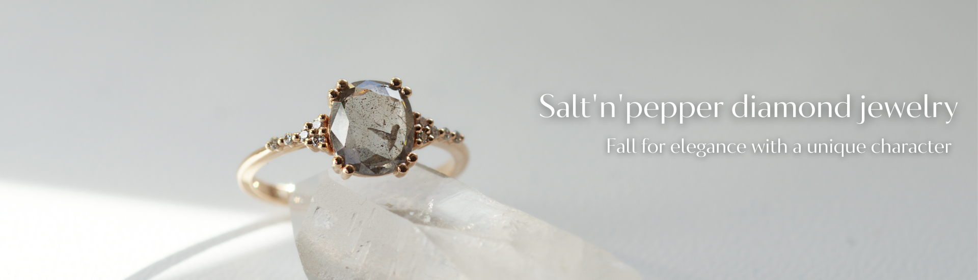 Salt and pepper diamond jewelry