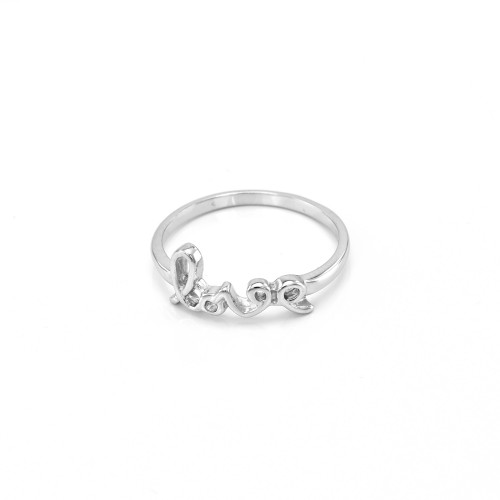 Sterling silver love ring ASKOY