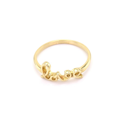 Originální prsten ze zlata láska ASKOY