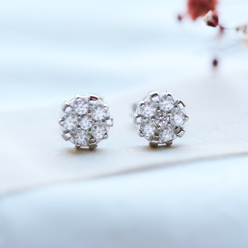 GRACI classic silver zirkons earrings