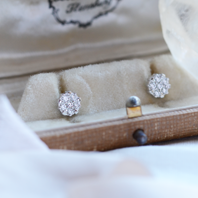 GRACI classic silver zirkons earrings
