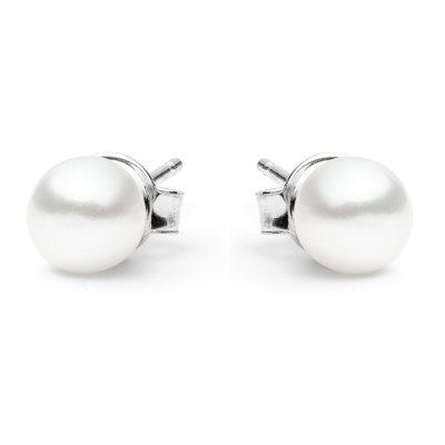 Stud pearl earrings QIANA