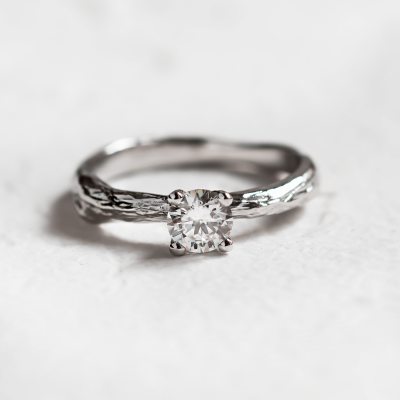 Twig moissanite engagement ring DREMIE