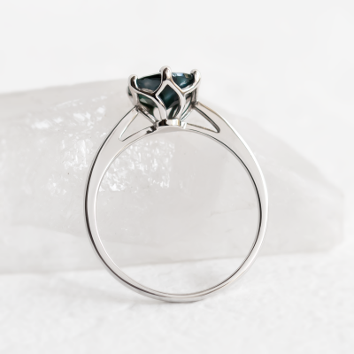 Prsten s mechovým achátem OLLY