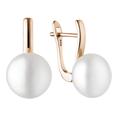 Minimalist pearl earrings RUDE
