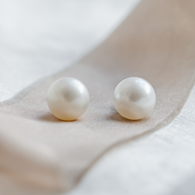 Pearl stud earrings VASKI
