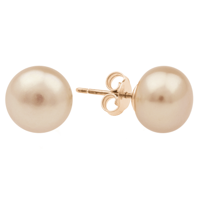 Pink pearl stud earrings VASKI