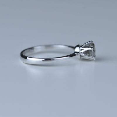 ELLERY salt and pepper diamond ring 0.68ct 