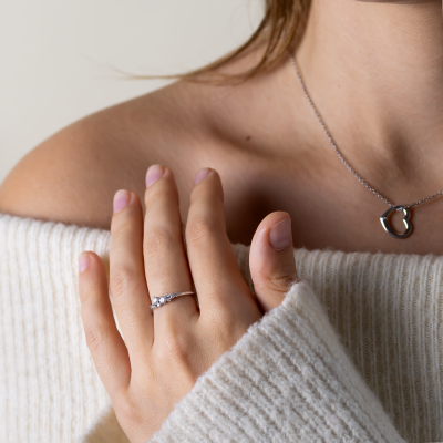 Diamantový cluster prsten CLARIAS