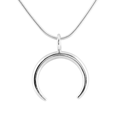 Mystic necklace in the shape of crescent - ANEBY