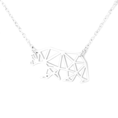 Sterling silver necklace with polar bear BALLE