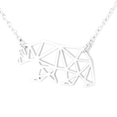 Sterling silver necklace with polar bear BALLE