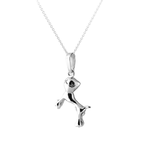 BANDE original silver pendant with the dog figure