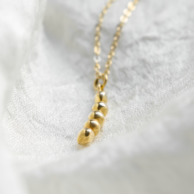 Minimalist gold necklace CORINNE