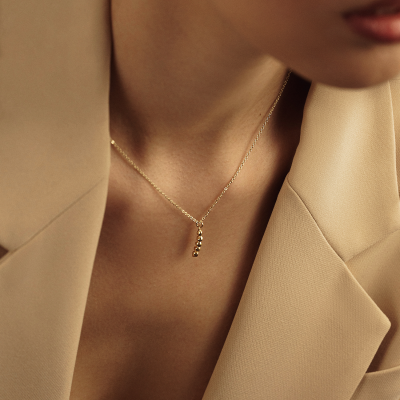 Minimalist gold necklace CORINNE