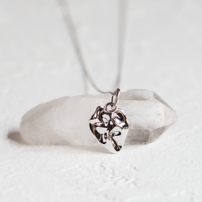 Original heartshaped necklace MARGUERITE