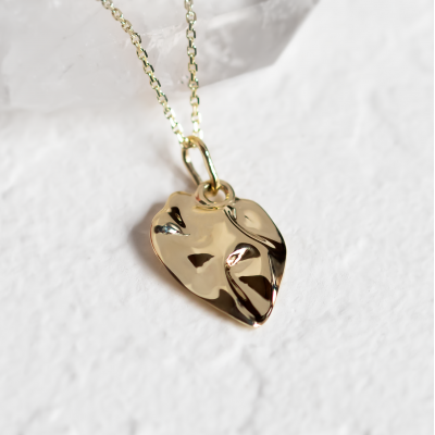 Original heartshaped necklace MARGUERITE