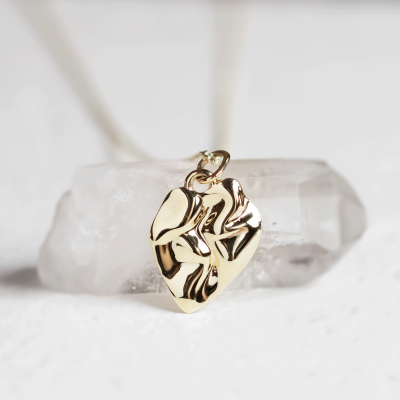 Original heartshaped necklace MARGUERITE