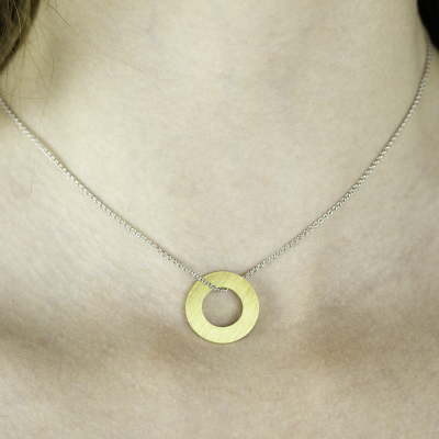 Necklace with the ring SOLOBA