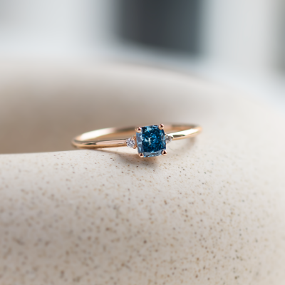 Elegantní prsten s lab grown diamanty ARCTIS