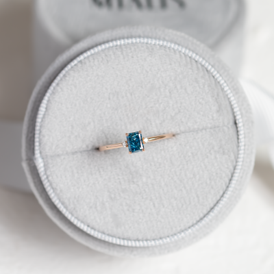 Elegantní prsten s lab grown diamanty ARCTIS