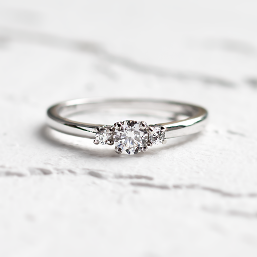 ARETE gold diamond ring