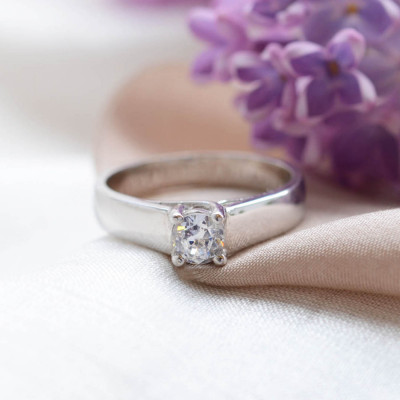 Engagement ring with diamond 0.33ct HEIM