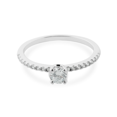KATVI platinum diamonds engagement ring