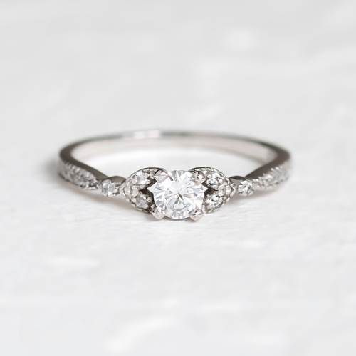 KREKE gold diamond engagement ring