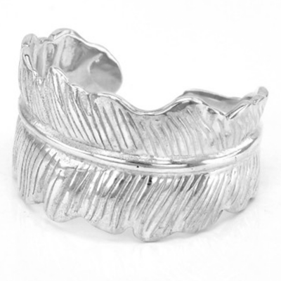 Original Sterling Silver ring LEAF