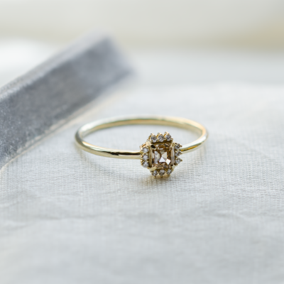 Fancy diamond ring NOBILIS