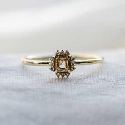 Fancy diamond ring NOBILIS