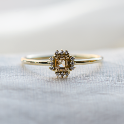 Fancy diamantový prsten NOBILIS